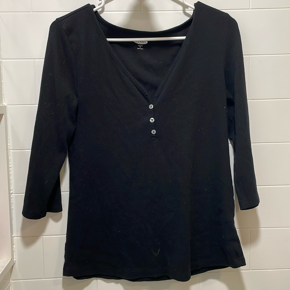 Old navy black casual top